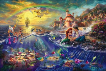  Disney Pintura Art%c3%adstica - La Sirenita TK Disney